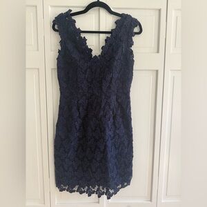 Lilly Pulitzer Navy Dress | Size 4